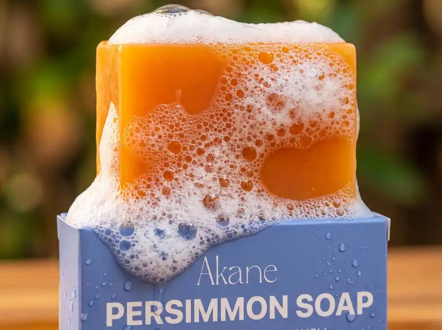 Akane's Persimmon Soap Removes the Compounds that Create the Smell